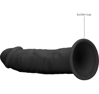 RealRock - Silikonowe dildo bez jąder 20 cm